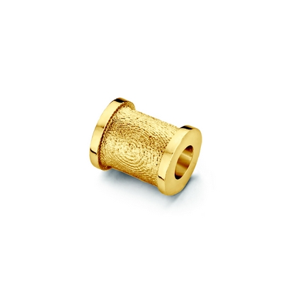 Bead vedhæng i guld
