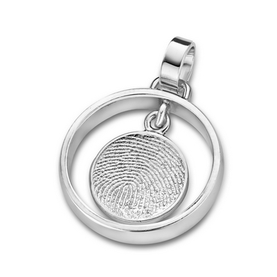 Eternal Pendant i hvidguld