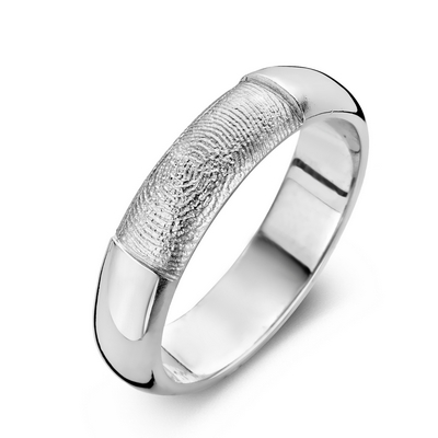 Love ring i sølv