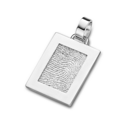 Pure Pendant i sølv